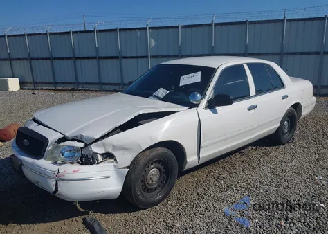 1998 Ford Crown Victoria Police Interceptor из США, поврежденный, VIN 2FAFP71W6WX164645